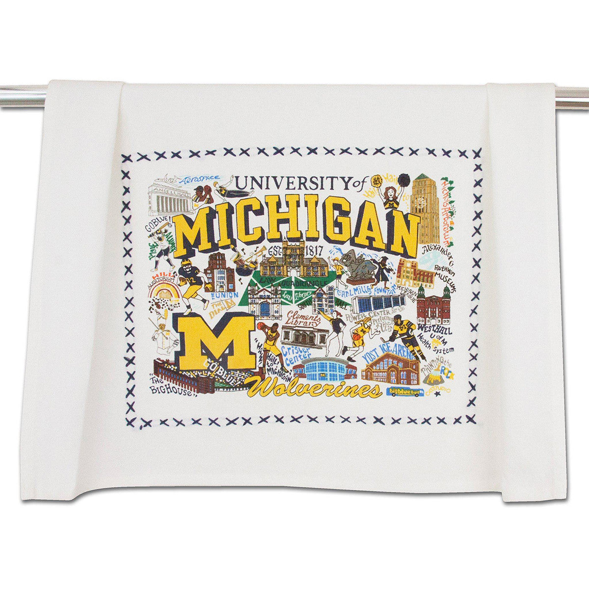 Catstudio University of Michigan Dish Towel