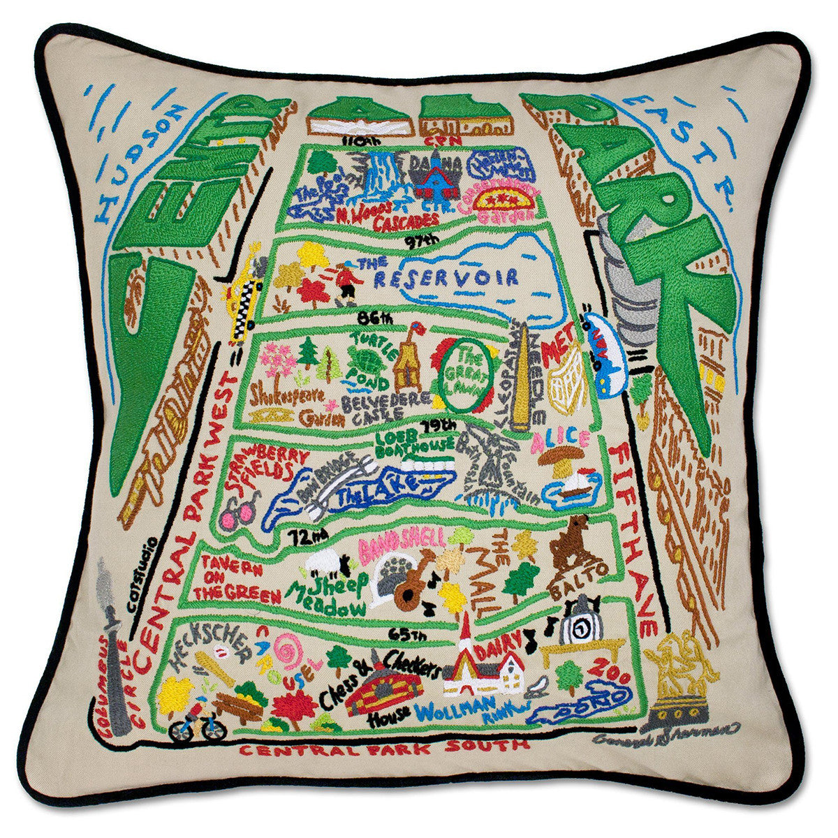 An image of Catstudio Central Park Pillow