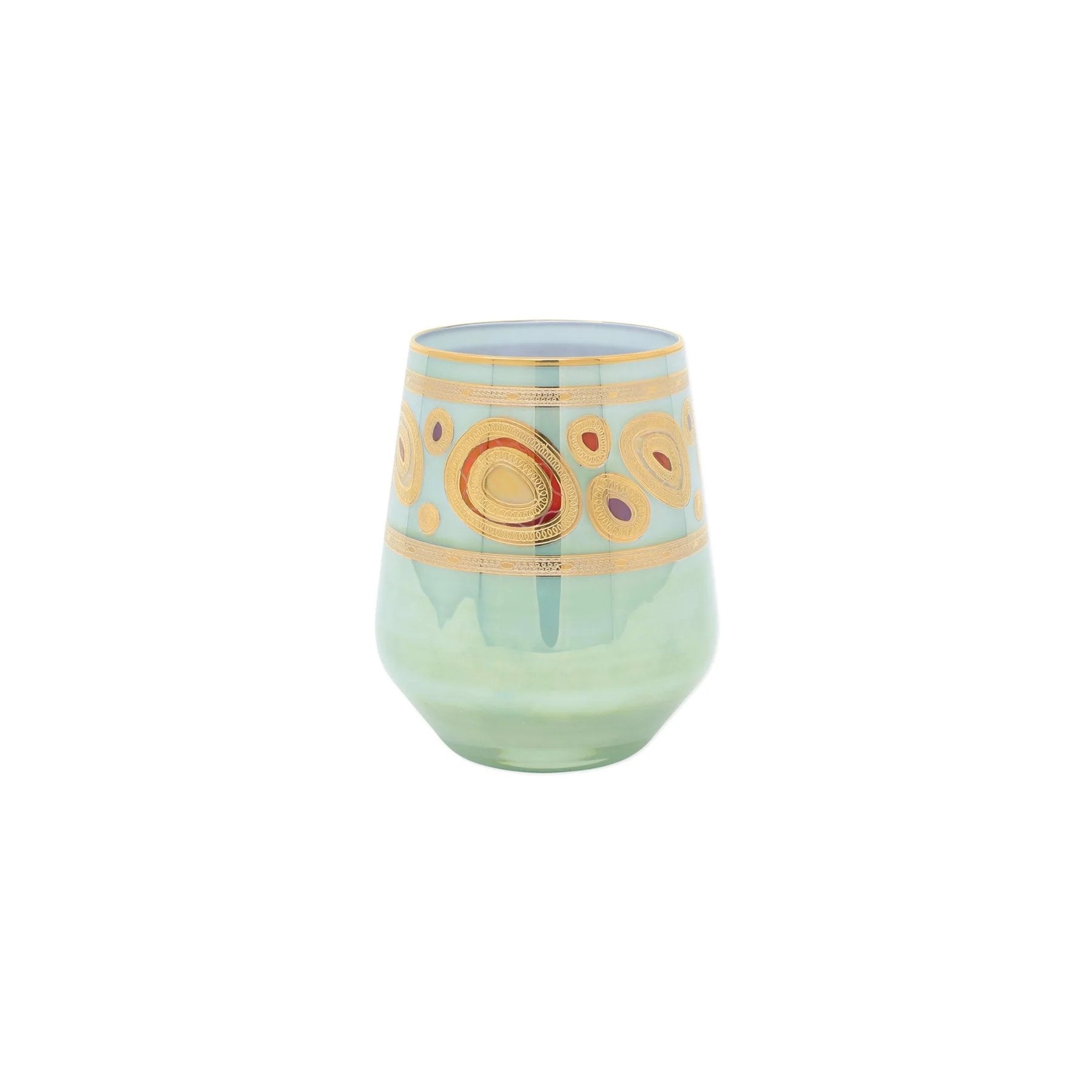 Vietri Regalia Stemless Wine Glass