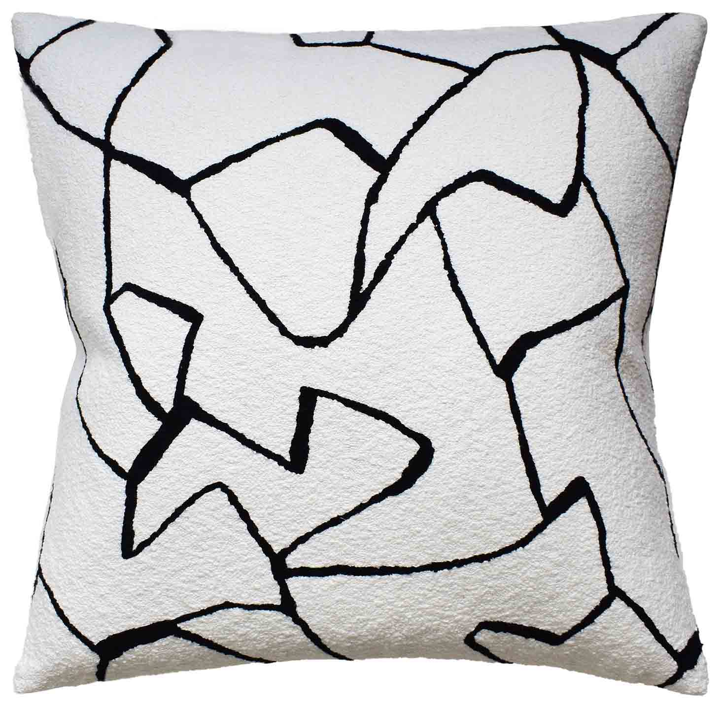 An image of Ryan Studio Bark Cloth Decorative Pillow