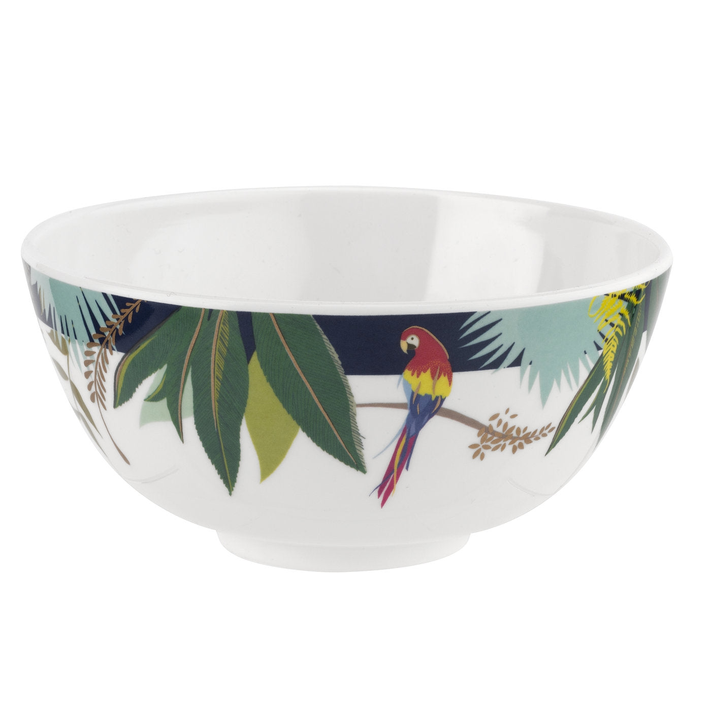 Portmeirion Sarah Miller Parrot Melamine Bowl (Set of 4)