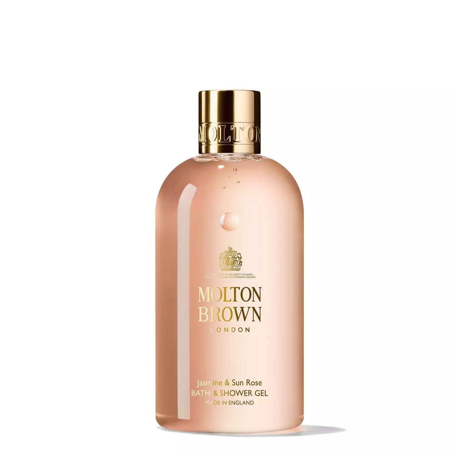 An image of Molton Brown Jasmine & Sun Rose Bath & Shower Gel 10 fl oz