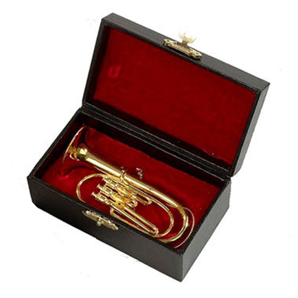 Kurt Adler 5.5" Brass Trumpet