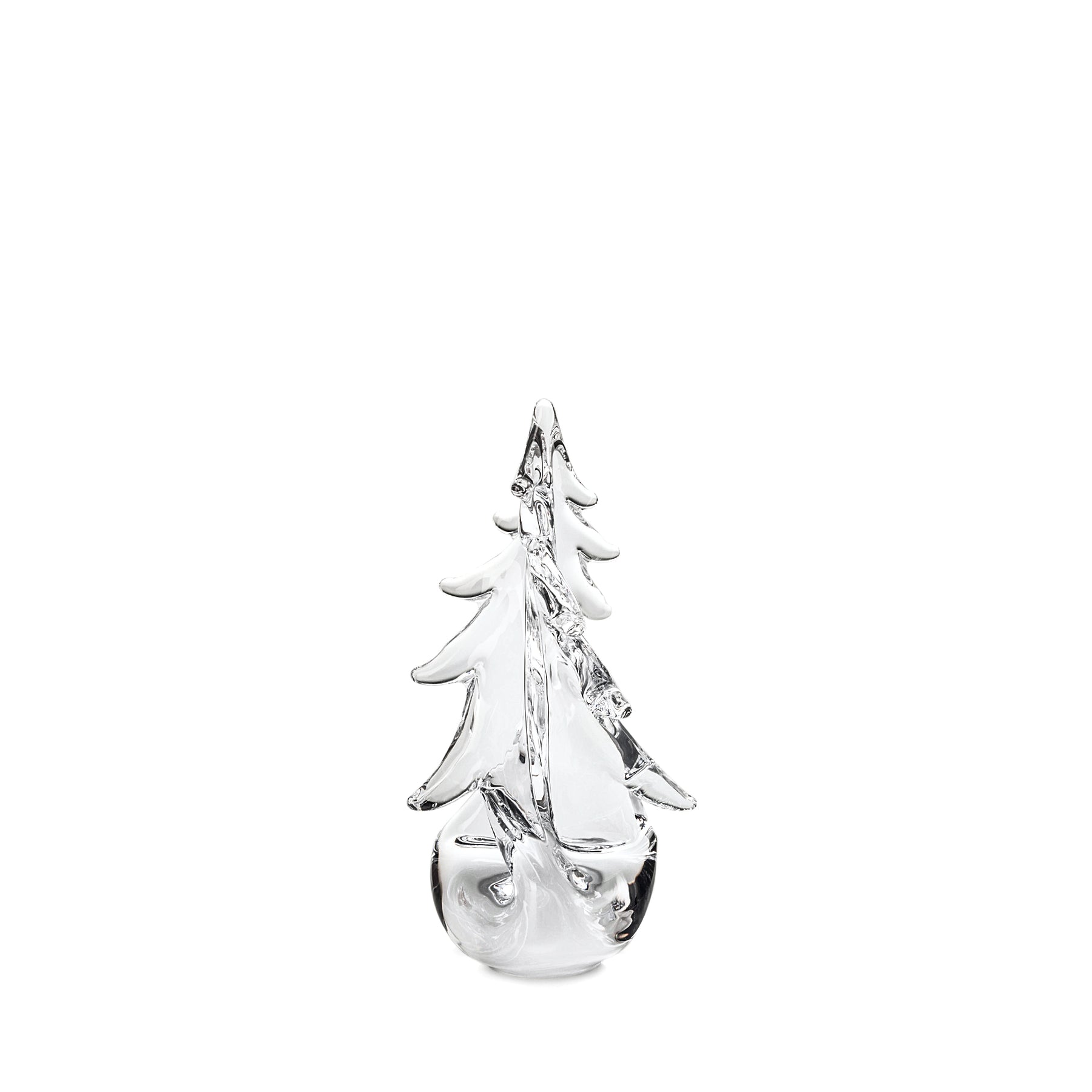 An image of Simon Pearce Vermont Twist Evergreen in Gift Box