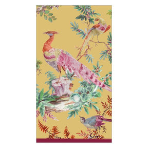 Caspari Chelsea Birds Guest Towel