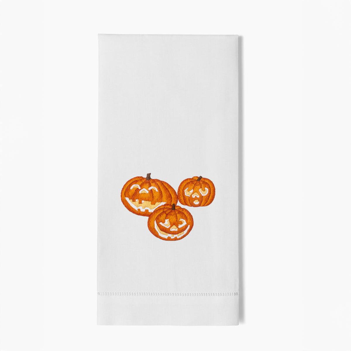 Henry Handwork Jack-O-Lantern Guest Towel