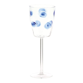 Vietri Drop Wine Glass