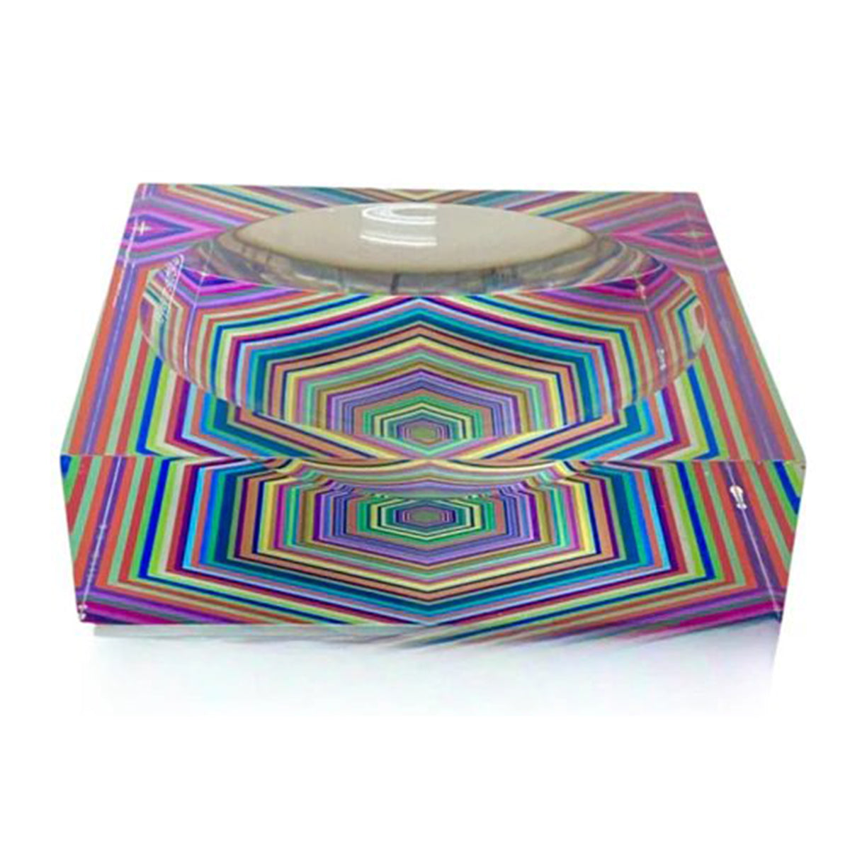 Nicolette Mayer Hex Dylan Acrylic Candy Tray 6x6