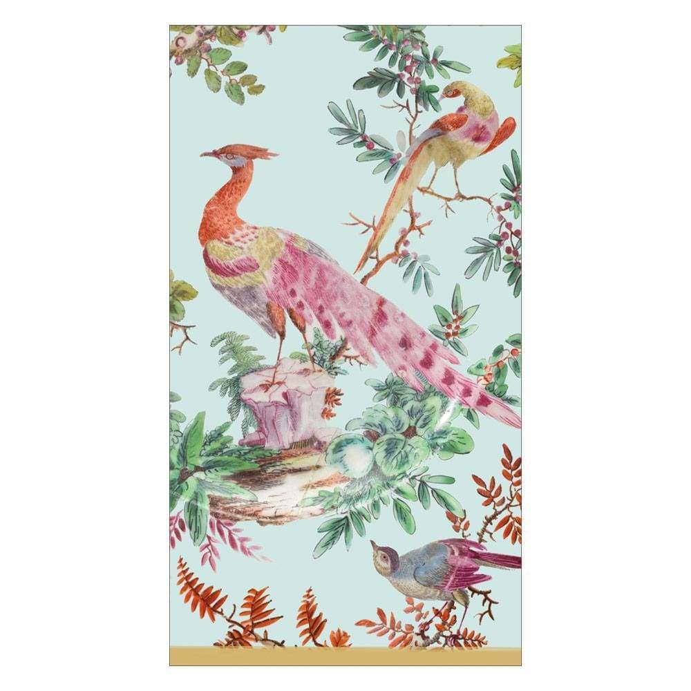 Caspari Chelsea Birds Guest Towel