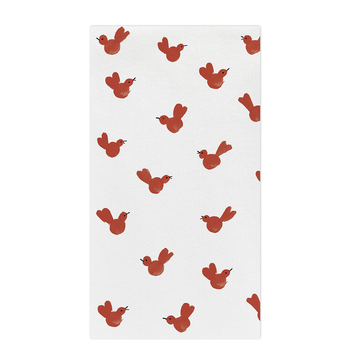 Vietri  Red Bird Guest Towels