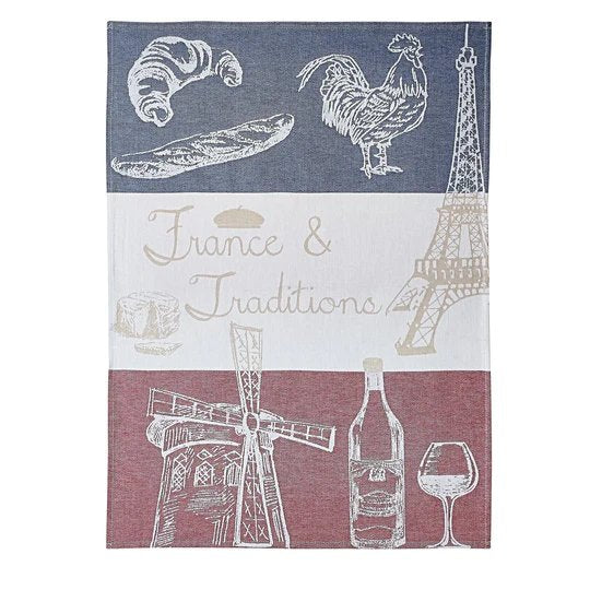 Coucke France et Tradition Tea Towel