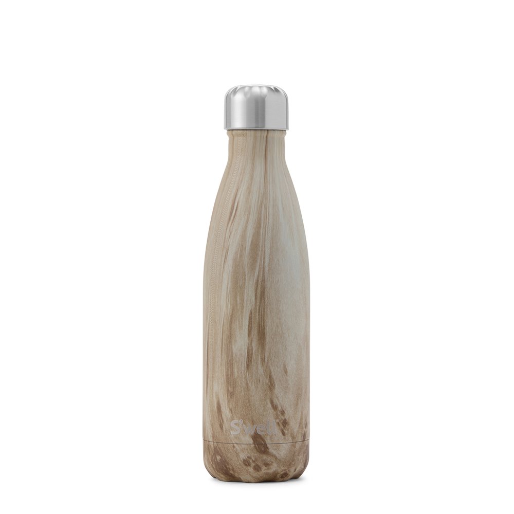S'well  Blonde Wood Insulated Stainless Steel Water Bottle