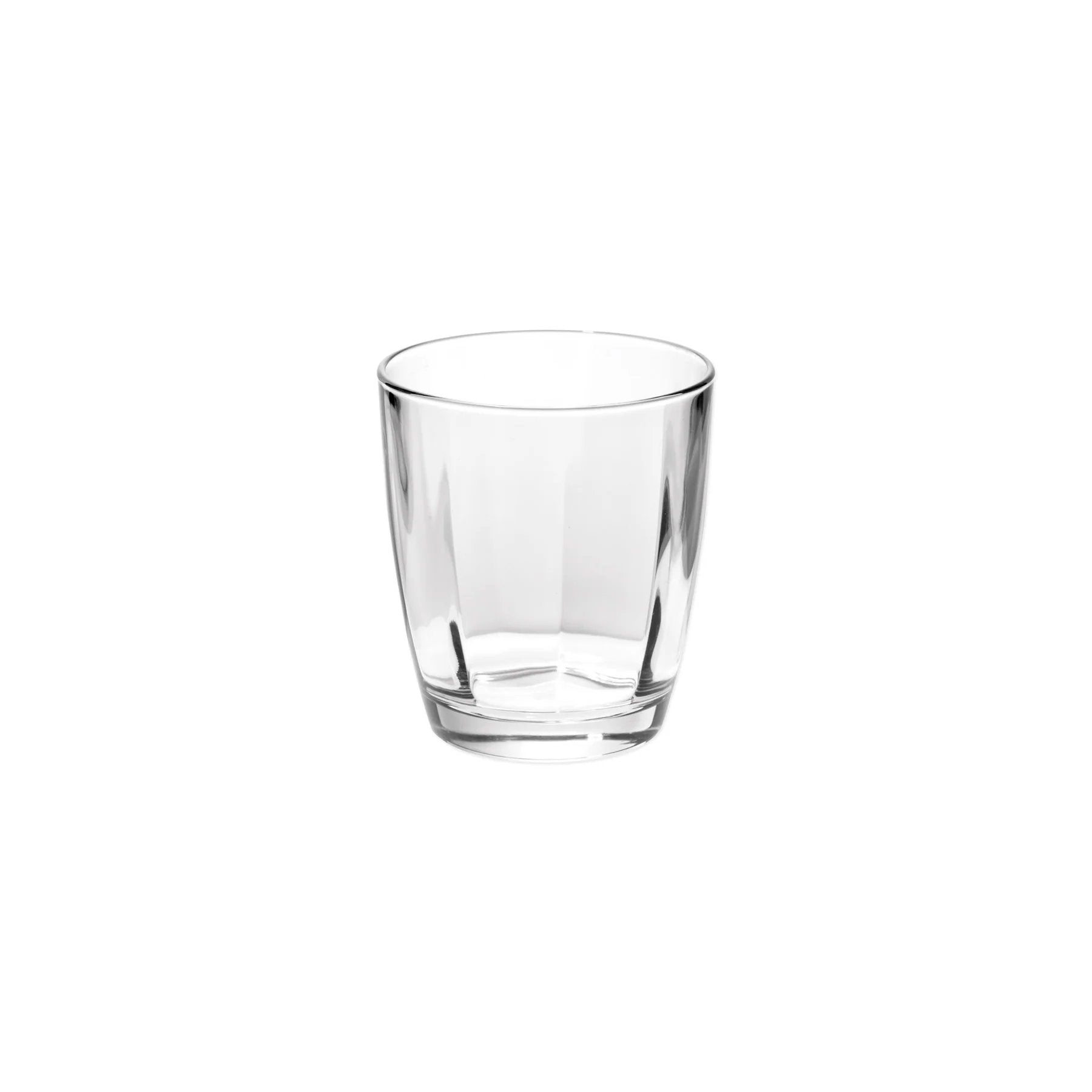 Vietri Optical Double Old Fashioned Glass
