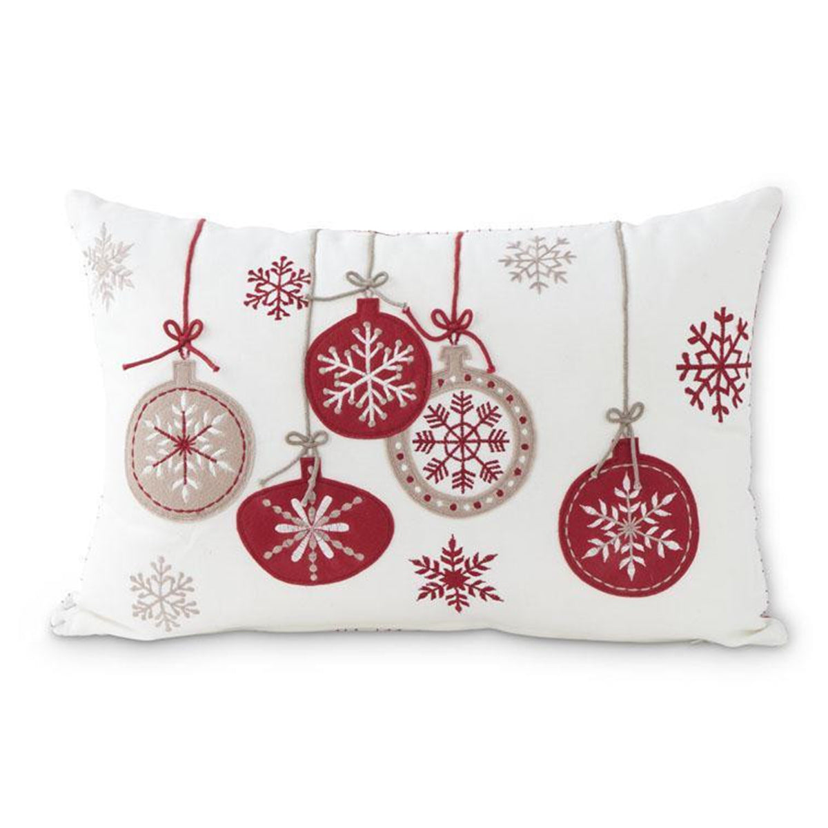KK Interiors Rectangular Felt Ornament Pillow