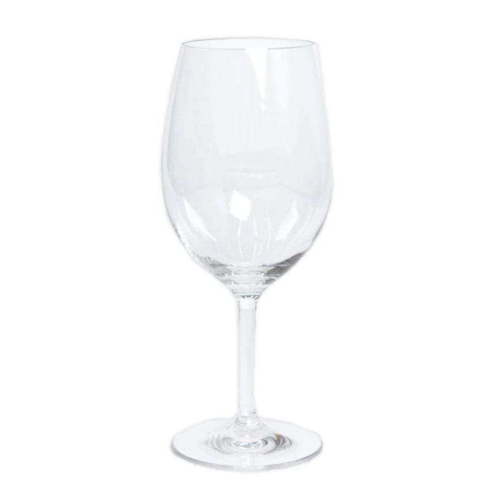 Caspari Acrylic Clear Wine Glass