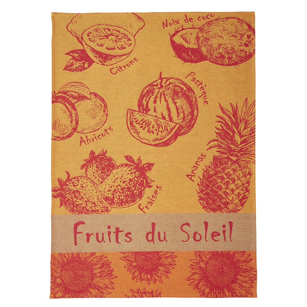 Coucke Fruits D'ete Tea Towel
