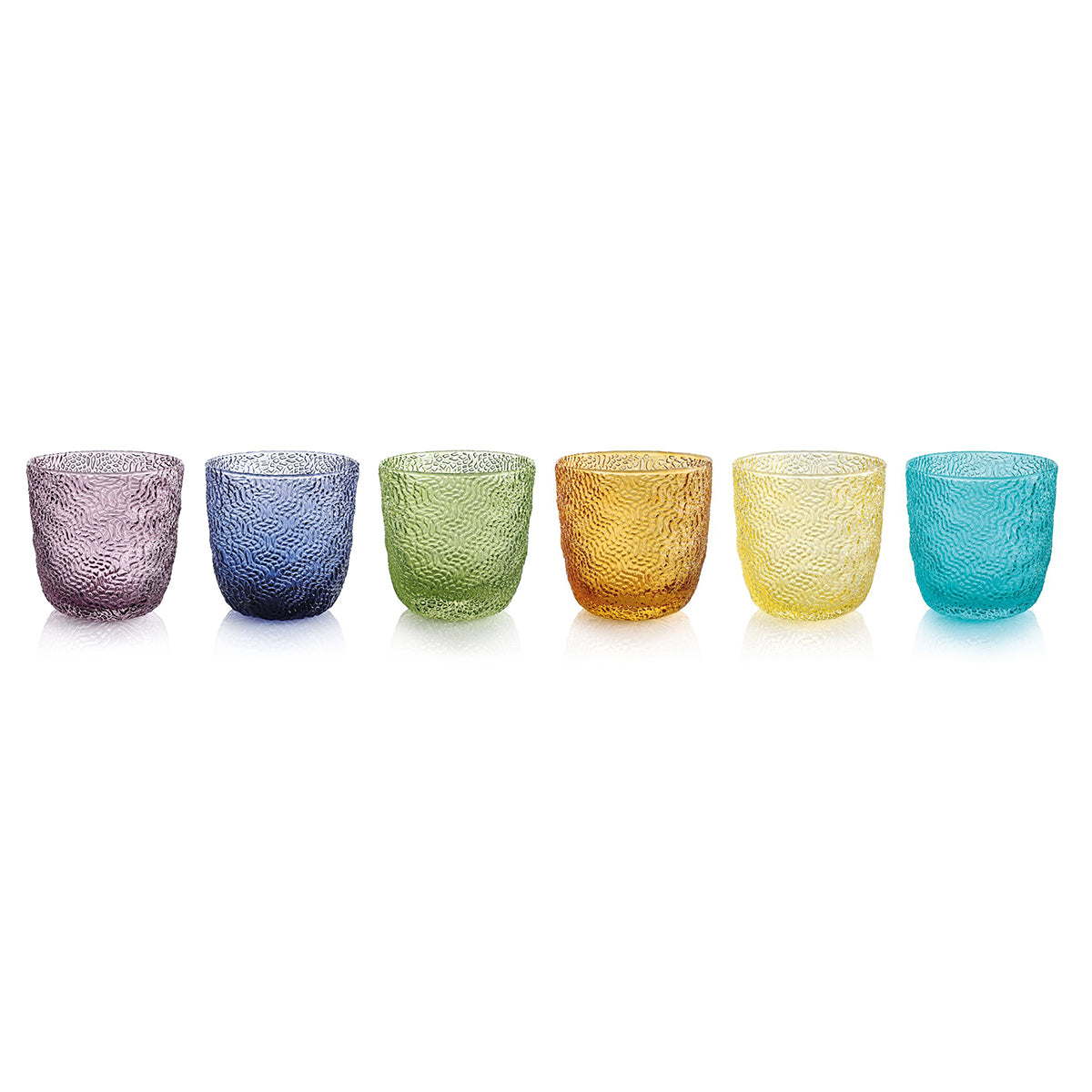 IVV Tricot Assorted Tumblers - Set of  6