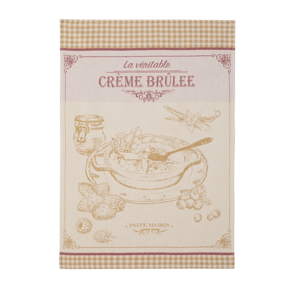 Coucke Crème Brulee Tea Towel