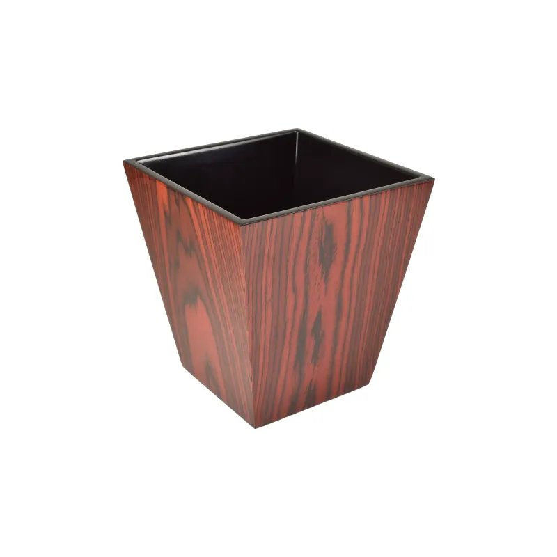 Pacific Connections Rosewood Waste Basket