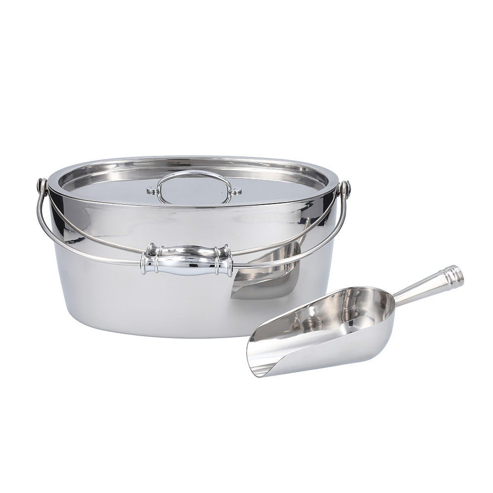 Fortessa Crafthouse Oval Ice Bucket with Scoop Set