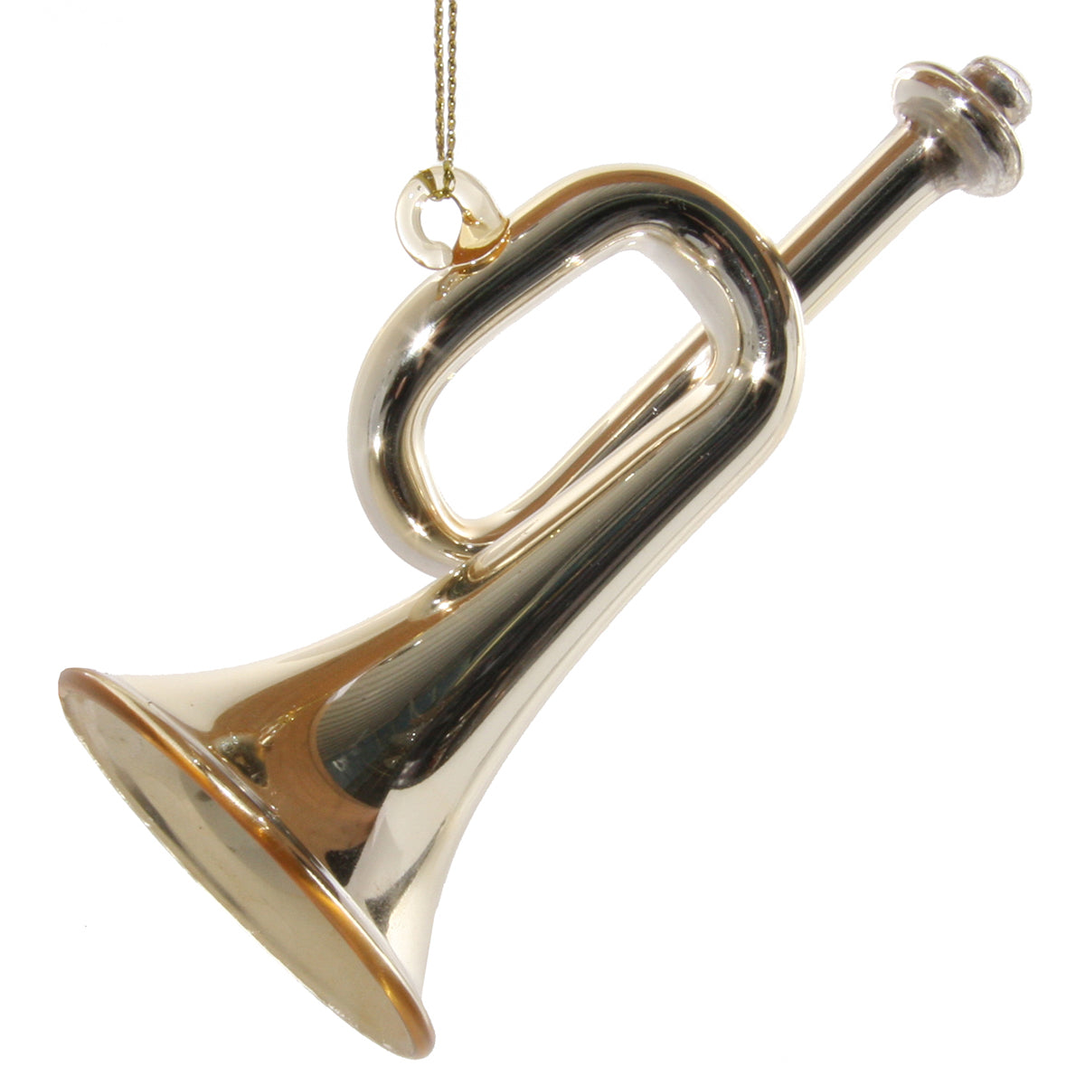 ShiShi Glass Trumpet Gold 12.5Cm