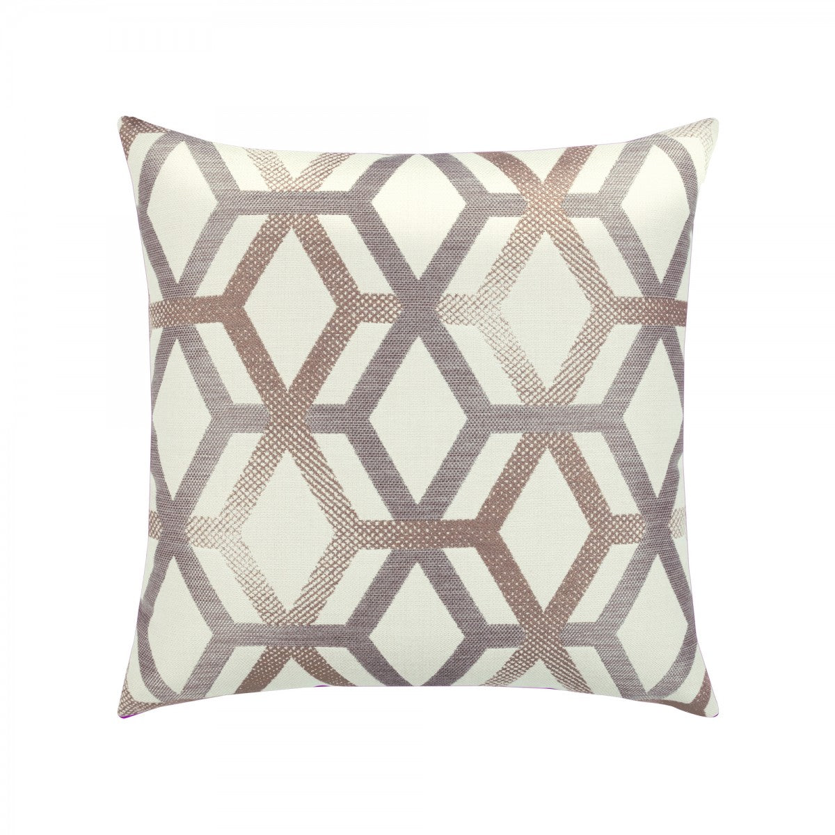 An image of Elaine Smith Lustrious Lines Square Pillow- 20x20"