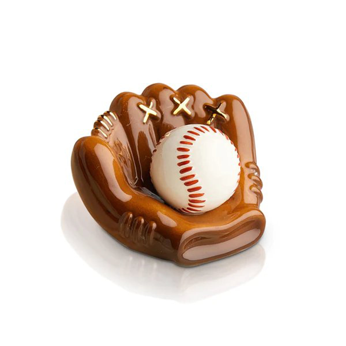 An image of Nora Fleming "Catch Some Fun" Baseball Mitt Mini