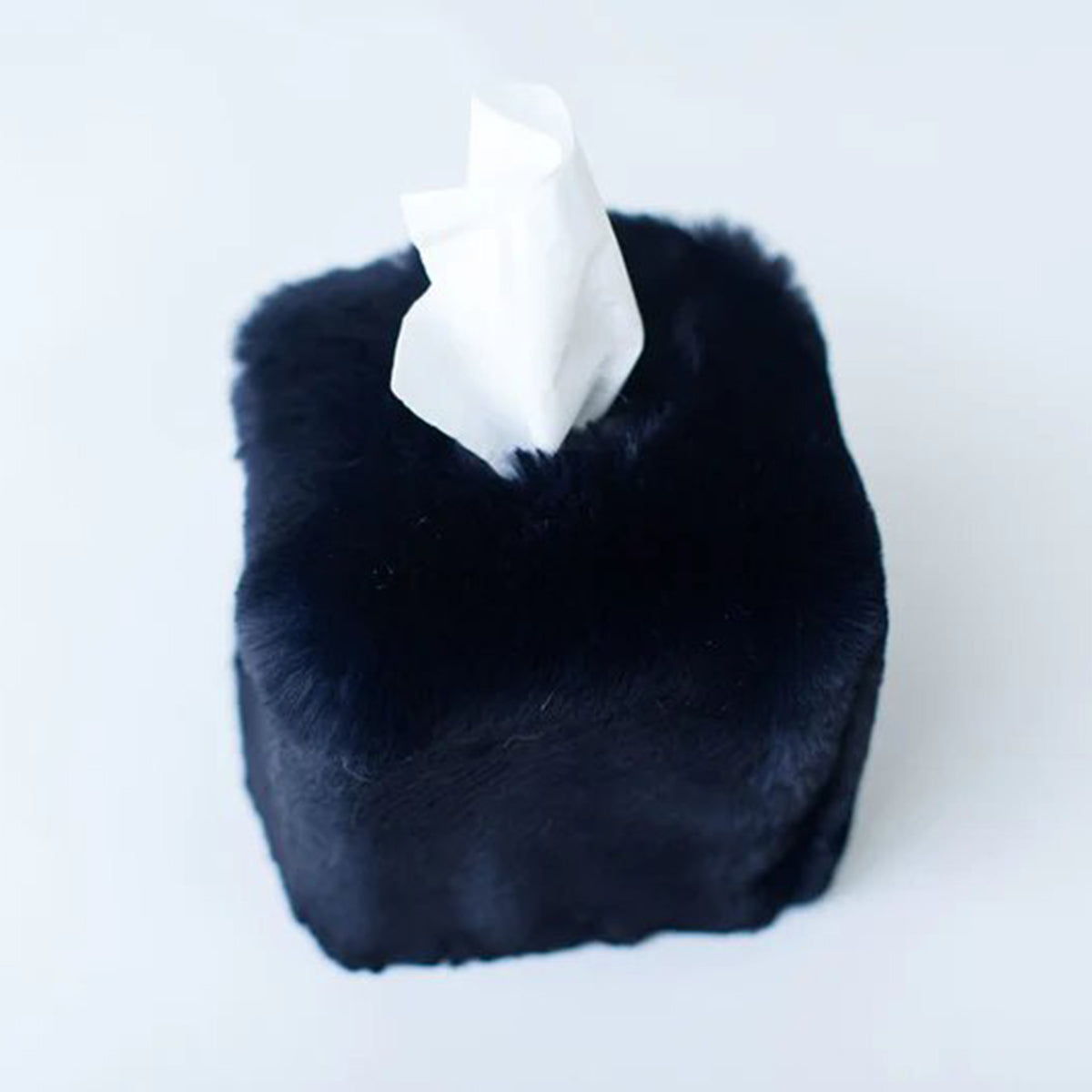 An image of Evelyne Prelonge Faux Fur Tissue Box