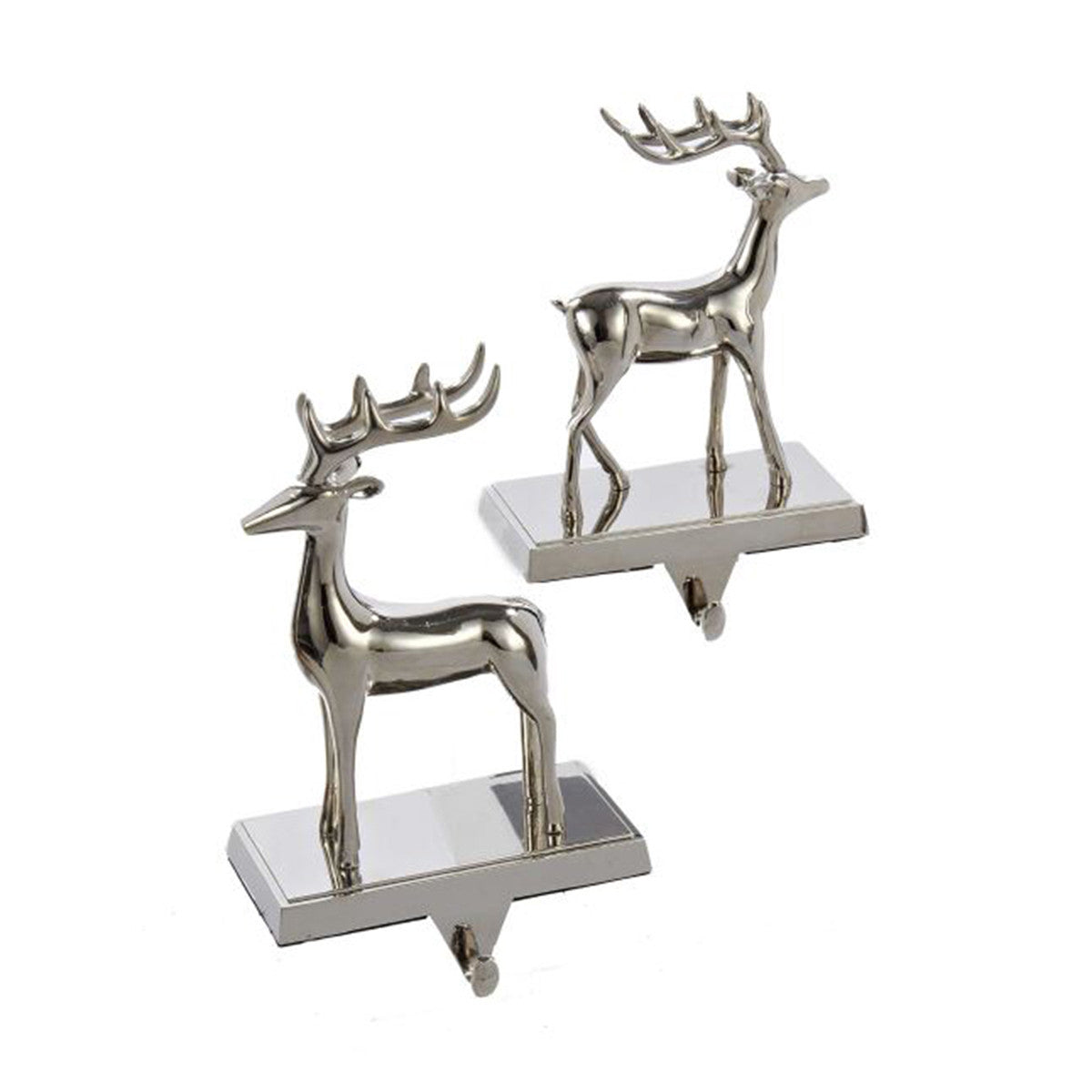 Kurt  Adler Metal Reindeer Stocking Holder