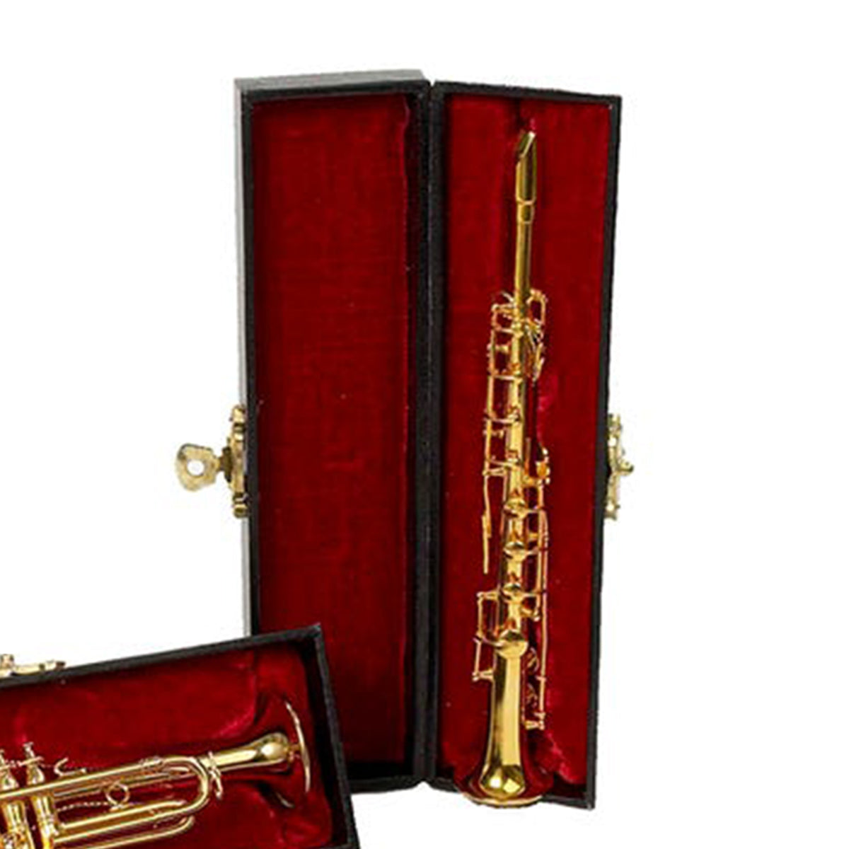 Kurt Adler 6" Brass Clarinet