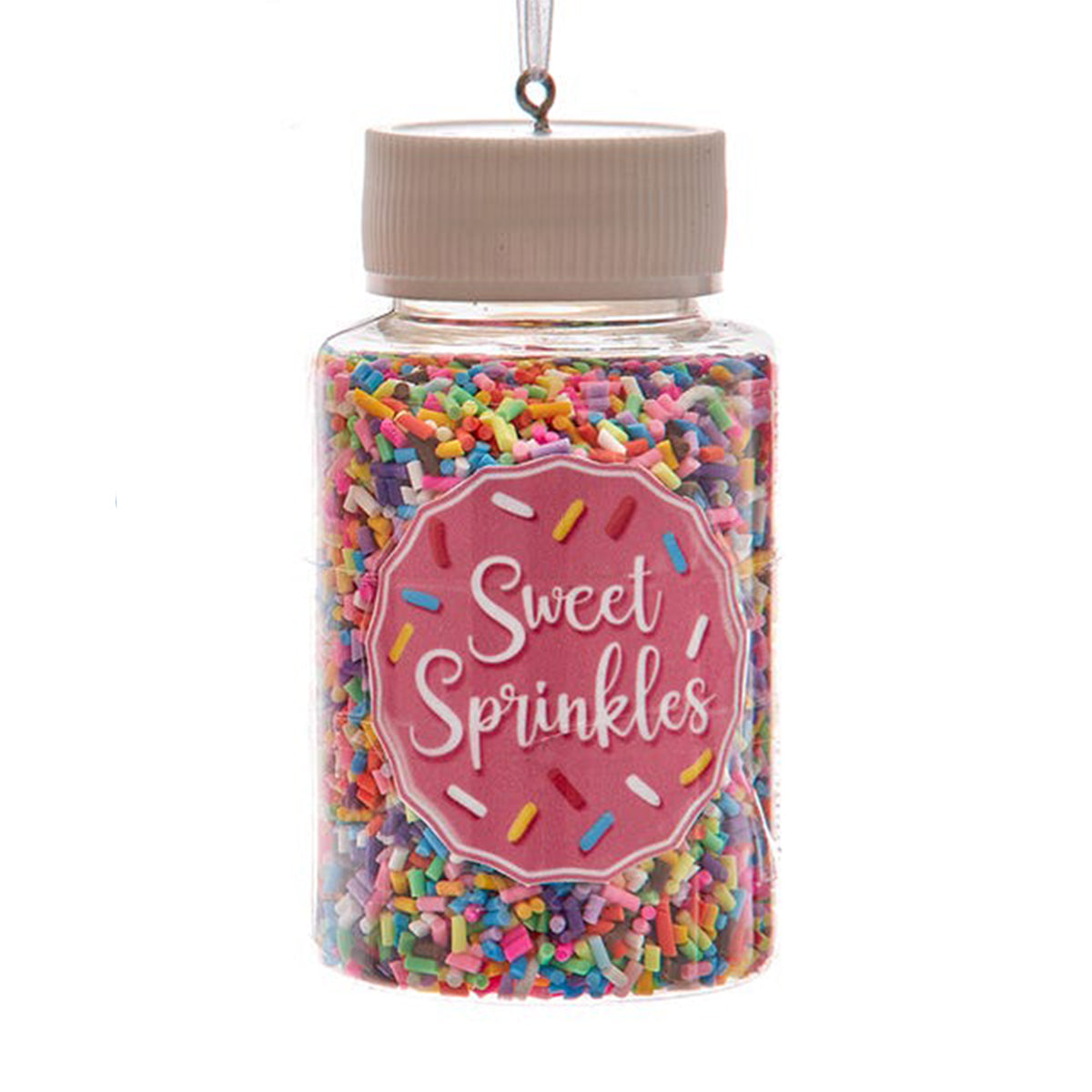 Kurt Adler 3.25" Sweet Sprinkles Jar