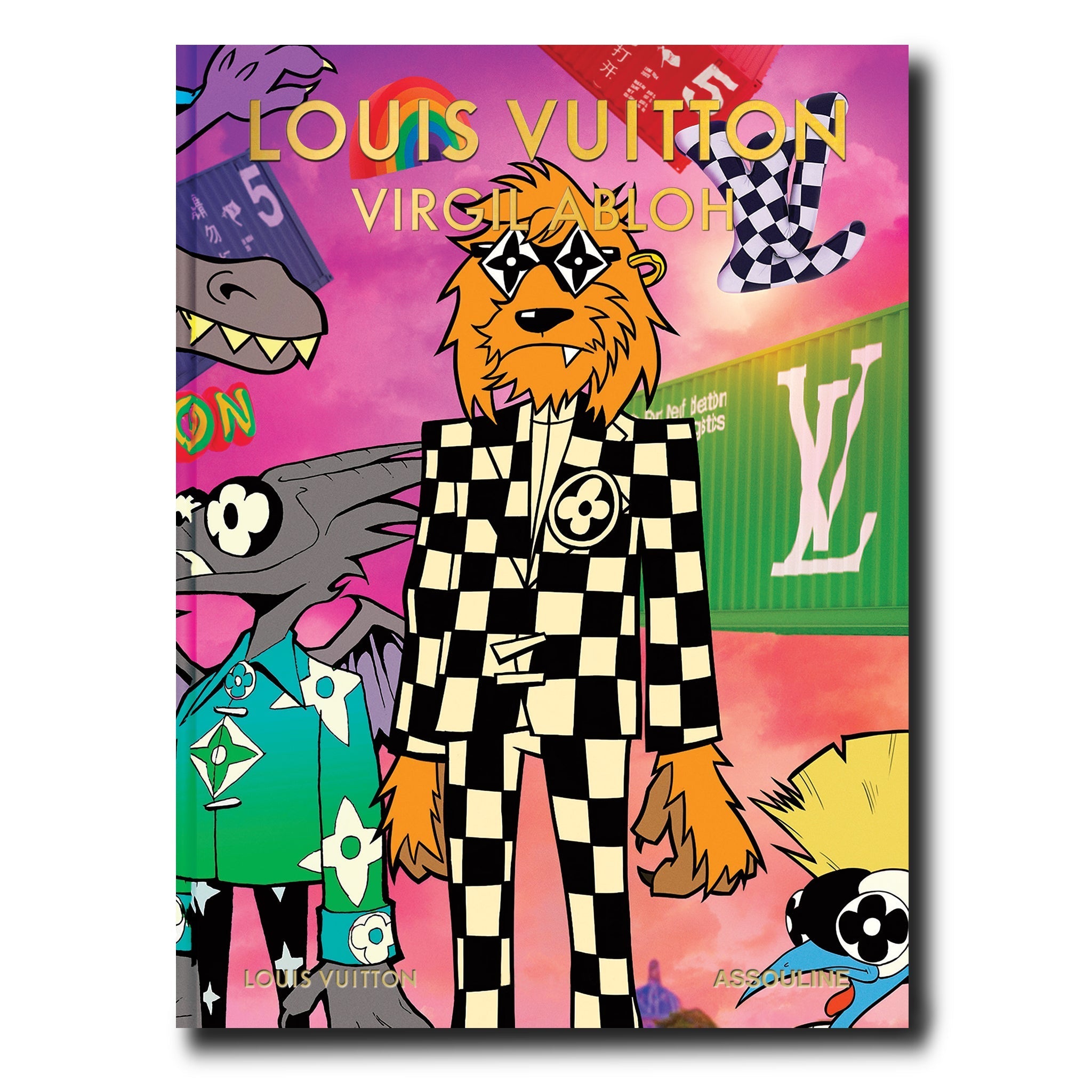Assouline LV Virgil Abloh Cartoon Cover