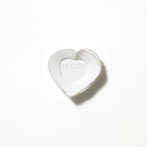 Vietri Lastra Heart Mini Amore Plate