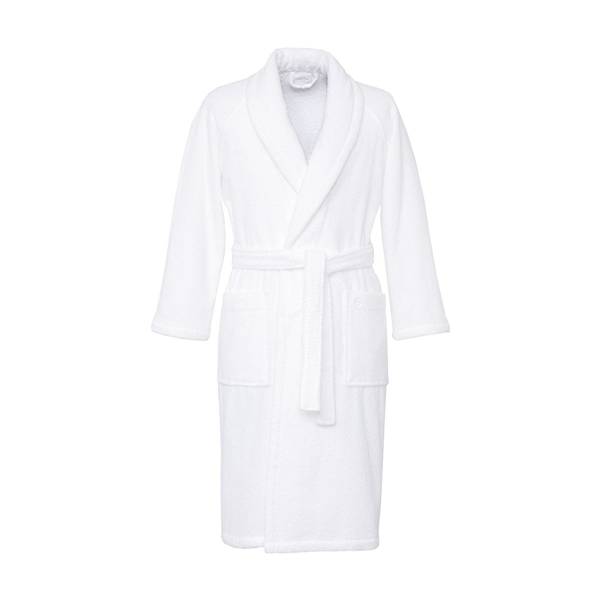 Yves Delorme Etoile Shawl Collar Bathrobe - Medium - Blanc